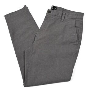 Under 510 U-510 Pants Mens 34x28 34x27 Gray Performance Stretch Flat Front Chino